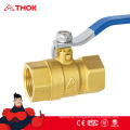 2pc ball valve thread female npt/bsp hot sale high quality brass ball valves used for water